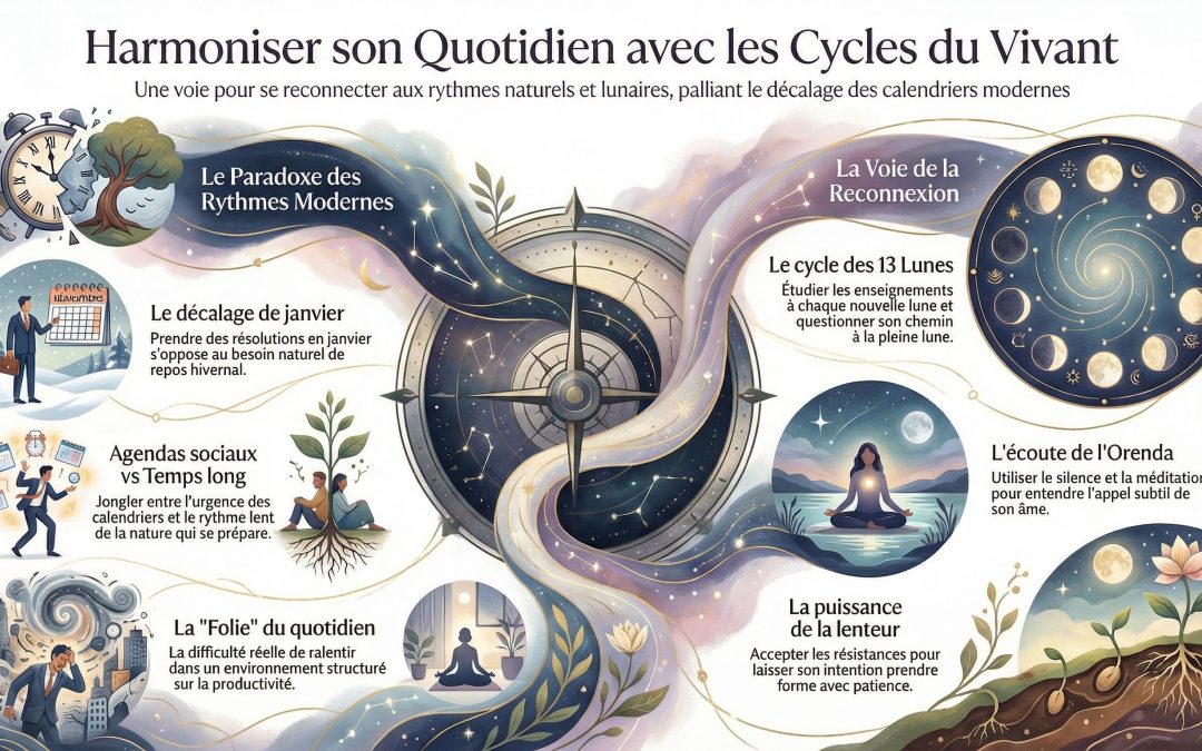 Harmoniser son quotidien avec les cycles du vivant