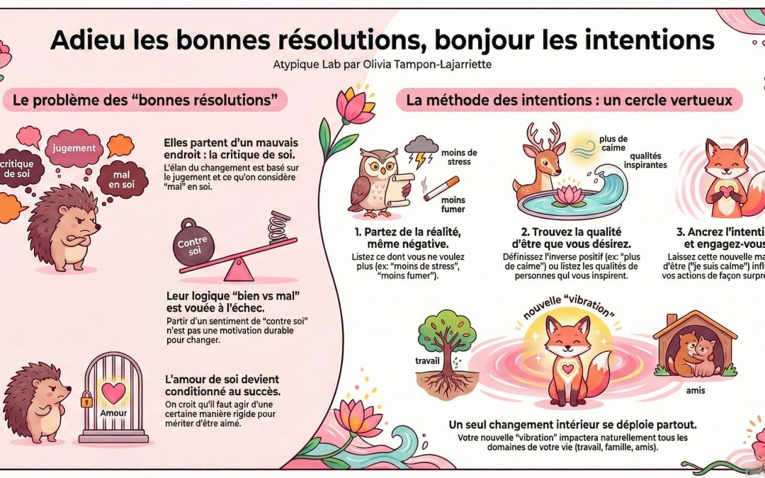 Résister aux bonnes résolutions pour créer ses intentions
