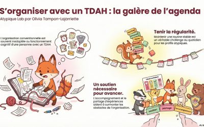S&rsquo;organiser avec un TDAH ou la galère de l&rsquo;agenda